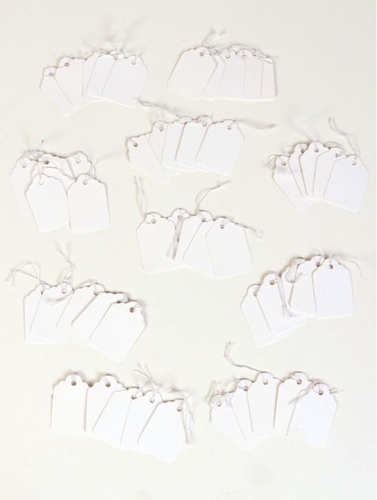 White Tag Label (50pcs)